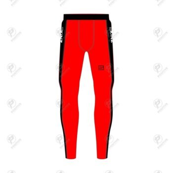 Positive Mens Side Striped Base Layers Compression Leggings