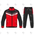 Positive Custom Logo Microfiber Gym Training & Jogging Tracksuit