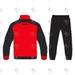 Positive Custom Logo Microfiber Gym Training & Jogging Tracksuit