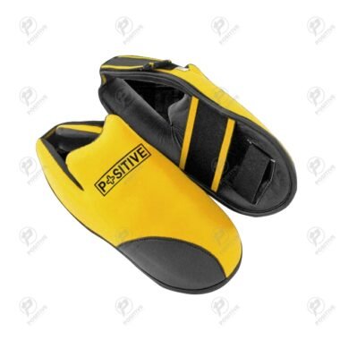 Positive Thick Padding Foot Guard Synthetic Leather Boxing Shoes