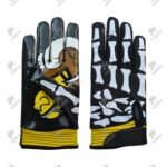 Custom Design High Grip Printed NFL Receiver Gloves