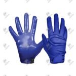 Cheap Custom Logo High Grip Printed Football Receiver Gloves