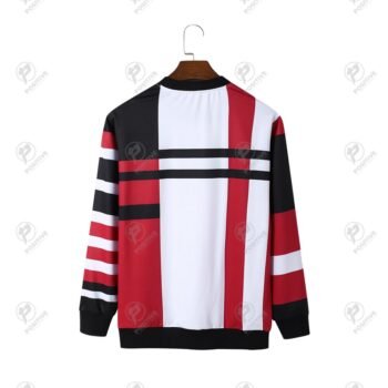 Positive Custom Design Sublimation Printed Fleece Sweatshirt