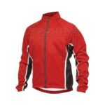 Positive Hi Vis Detachable Sleeves Waterproof Cycling Rain Jacket