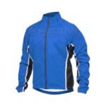 Positive Hi Vis Detachable Sleeves Waterproof Cycling Rain Jacket