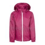 Positive Lightweight Women Hooded Windbreaker Jacket